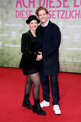 Nadja Jo Klapper und Johannes Heinrichs bei der Premiere des Kinofilms Ach, diese Lücke, diese entsetzliche Lücke im Zoo Palast. Berlin, 28.01.2026