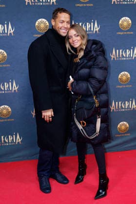 Andrej Mangold und Annika Jung bei der Premiere der Show Cirque du Soleil - Alegria auf der Theresienwiese. München, 05.02.2026