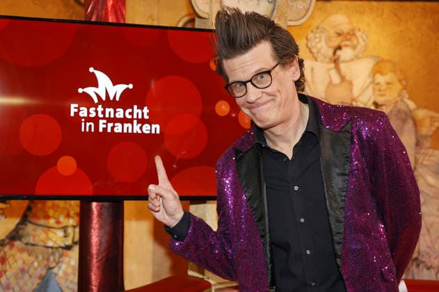 Matthias Walz bei der Generalprobe zur TV-Show Fastnacht in Franken aus den Mainfrankensälen. Veitshöchheim, 05.02.2026