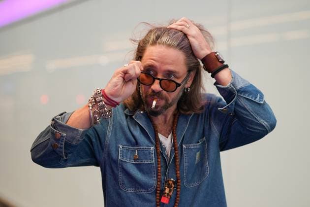 RTL Dschungelcamp - Frankfurt 2026. Gil Ofarim bei der Rueckkehr der Dschungelcamp-Kandidaten der RTL-Reality-TV-Show - Ich bin ein Star – Holt mich hier raus! aus Australien am 11.02.2026 am Flughafen Frankfurt am Main. Frankfurt Flughafen Hessen