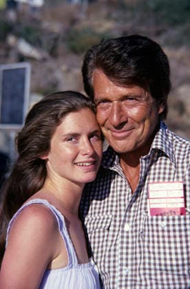 RECORD DATE NOT STATED Efrem Zimbalist Jr. and his daughter Stephanie Zimbalist 1978 EDITORIAL USE ONLY  Copyright: xDavidxSuttonx