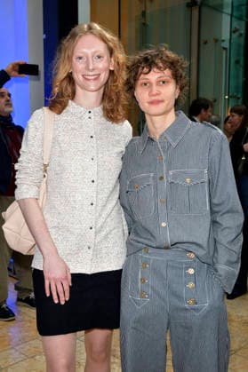 Dana Herfurth und Luna Jordan beim Empfang der bayerischen Filmförderung FFF während der Berlinale 2026 in der Vertretung des Freistaats Bayern beim Bund. Berlin, 13.02.2026