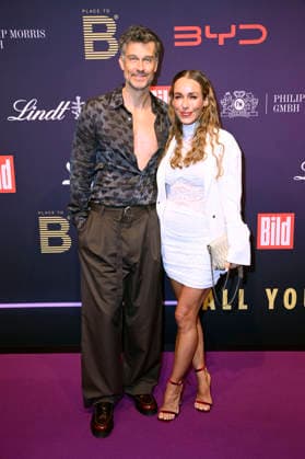 Wayne Carpendale mit Ehefrau Annemarie Carpendale bei der Place To B Party by BILD & Constantin Film im Rahmen der Berlinale 2026 im Restaurant Borchardt. Berlin, 14.02.2026
