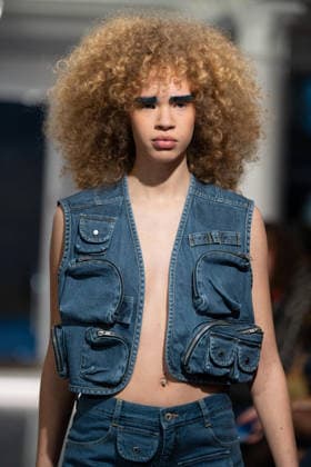 LFW - Ksenia Schnaider Runway A model walks the runway at the Ksenia Schnaider fashion show during London Fashion Week held in London, United Kingdom on February 19, 2026 Photo by LouniPhotography ABACAPRESS.COM London United Kingdom  Copyright: xLounisPhotography ABACAx