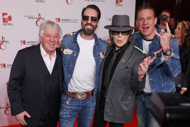 Entertainment Themen der Woche 17. Deutscher Musikautorenpreis 2026 Rolf Zuckowski, Alec Völkel, Udo Lindenberg, Sascha Vollmer 17. Deutscher Musikautorenpreis 2026, The Ritz-Carlton, Berlin, Datum: 26.02.2026 Copyright: xEventpress Kratschx
