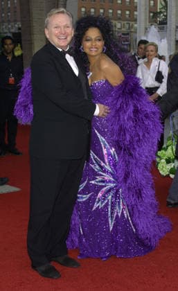 20th Annual American Fashion Awards Jun 14, 2001; New York, NY, USA; Designer BOB MACKIE & singer DIANA ROSS @ the arrivals for the 20th Annual American Fashion Awards held @ Lincoln Center.. Copyright: xNancyxKaszermanx
