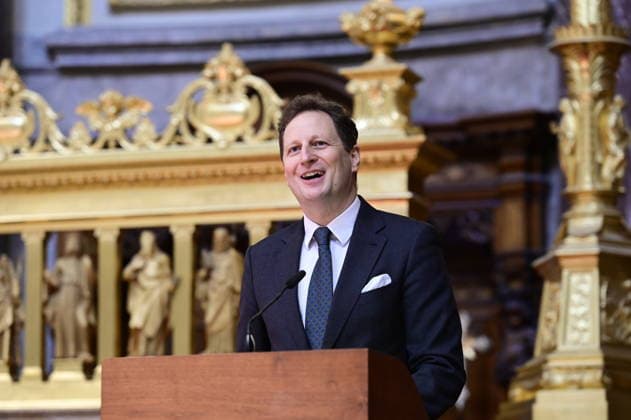 Georg Friedrich Prinz von Preußen beim Festgottesdienst zur Wiedereröffnung der Hohenzollerngruft im Berliner Dom. Berlin, 01.03.2026 Copyright: xMatthiasxWehnertx