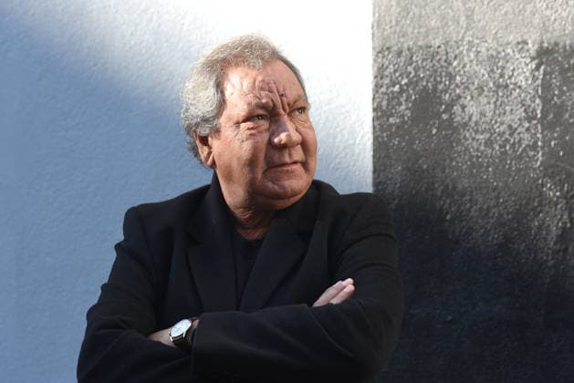 TONY GATLIF (2019). Portrait de Tony Gatlif, cineaste, scenariste, compositeur, realisateur des films: Latcho Drom, Gadjo Dilo, Geronimo, Djam. Paris fevrier 2019. RECORD DATE NOT STATED