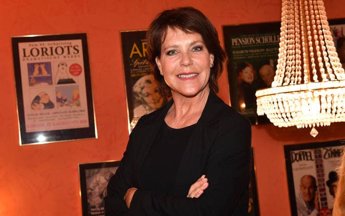 Janina Hartwig bei Der Abschiedsbrief Theater Premiere am 12.03.2026 in der Komoedie Bayerischer Hof in Muenchen Der Abschiedsbrief Premiere in der Komoedie im Hotel Bayerischer Hof in Muenchen