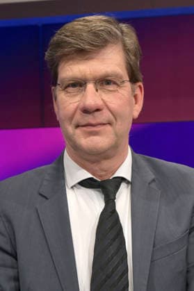 Christoph Schwennicke in der ARD-Talkshow maischberger im Studio Berlin Adlershof. Berlin, 16.03.2026
