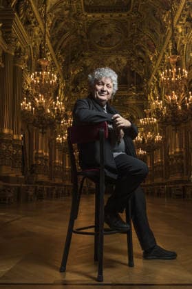 Portrait of Rene Jacobs at the Opera Garnier 01 02 2019 Philippe Matsas Leextra via opale.photo RECORD DATE NOT STATED