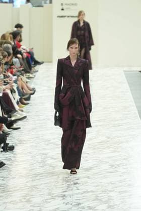 A model wears at collection runway a creation from Isabel Sanchis during Pasarela Cibeles Mercedes-Benz Fashion Week Madrid 2026 in Madrid, on Wednesday , 18 March 2026. Cordon Press