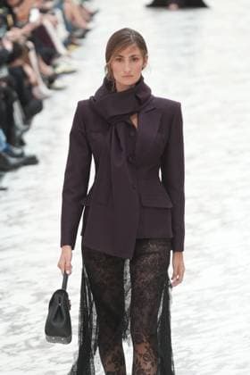 A model wears at collection runway a creation from Isabel Sanchis during Pasarela Cibeles Mercedes-Benz Fashion Week Madrid 2026 in Madrid, on Wednesday , 18 March 2026. Cordon Press