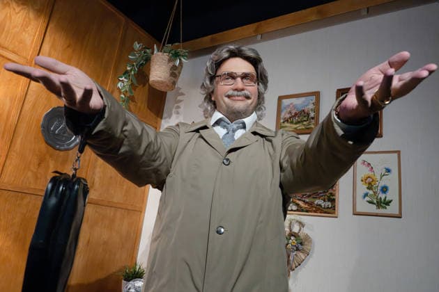 Entertainment Bilder des Tages Madame Tussauds, Präsentation des Wohnzimmers von Horst Schlämmer Berlin, Madame Tussauds, Präsentation des Wohnzimmers von Horst Schlämmer Berlin Berlin GER