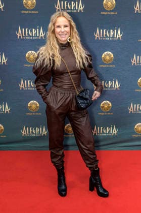 Katja Burkhard bei der Premiere der Show Cirque du Soleil - Alegria im Glasmacherviertel. Düsseldorf, 26.03.2026
