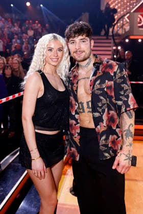 Content Creator Willi Banner und Influencerin Kim Schiele (Schwester Kim) bei der vierten Tanzshow der 19. Staffel der RTL-Tanzshow Lets Dance im Coloneum. Köln, 29.03.2026 NRW Deutschland Copyright: xChristophxHardtx