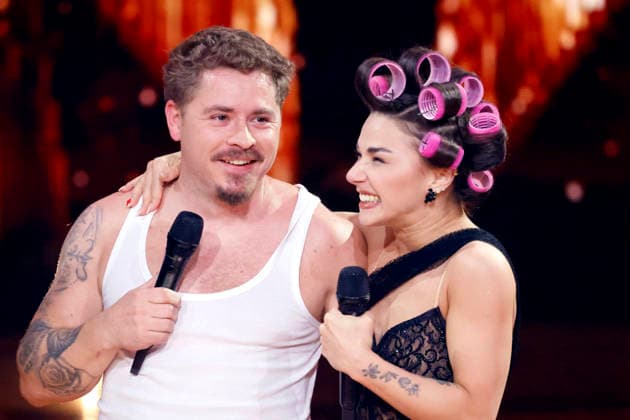 Schlagzeuger Gustav Schäfer (Tokio Hotel) und Profitänzerin Anastasia Maruster bei der fünften Tanzshow der 19. Staffel der RTL-Tanzshow Lets Dance im Coloneum. Köln, 10.04.2026 NRW Deutschland Copyright: xChristophxHardtx