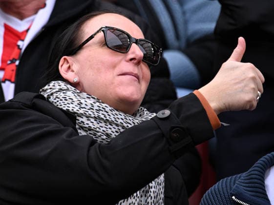 12.04.2026, xophax, Fussball 1.Bundesliga, 1.FC Koeln - Werder Bremen. Sabrina El Mala , Mutter von Said El Mala. (DFL DFB REGULATIONS PROHIBIT ANY USE OF PHOTOGRAPHS as IMAGE SEQUENCES and or QUASI-VIDEO) Koeln