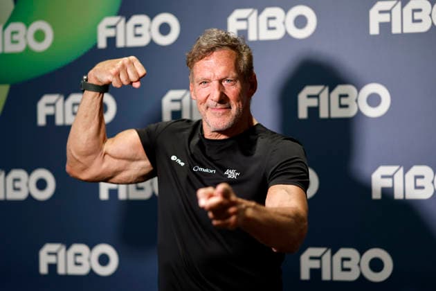 Schauspieler Ralf Moeller auf der Internationalen Leitmesse für Fitness, Wellness und Gesundheit, sowie Bodybuilding, Kraftsport und Kampfsport FIBO 2026 in der Koelnmesse. Köln, 16.04.2025 NRW Deutschland Copyright: xChristophxHardtx