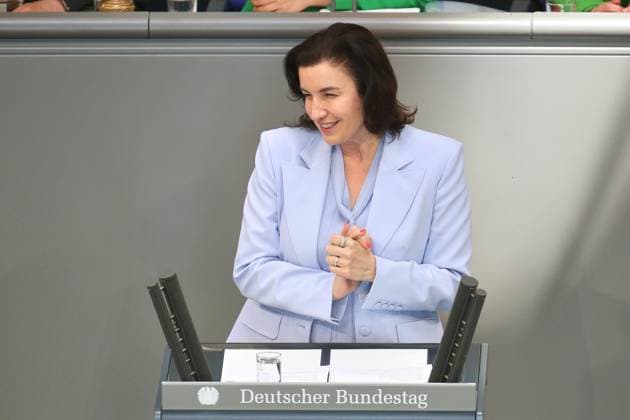 Berlin, Deutschland, 22.04.2026: Deutscher Bundestag: 73. Bundestagssitzung: Bundesministerin für Forschung, Technologie und Raumfahrt Dorothee Bär (CSU) Copyright: xdtsxNachrichtenagenturx dts_116242