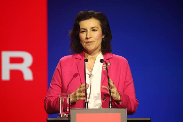 Hannover Messe 2026 Center Stage Kongress Hannover, 20.4..2026 Dorothee Bär auf der Hannover Messe 2026 beim Center Stage Kongress in Hannover Niedersachsen Copyright: xMatthiasxGränzdörferx