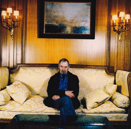 Ed McBAIN pendant son sejour dans un hotel parisien - Date: 20030601 Stephan GLADIEU Opale.photo RECORD DATE NOT STATED