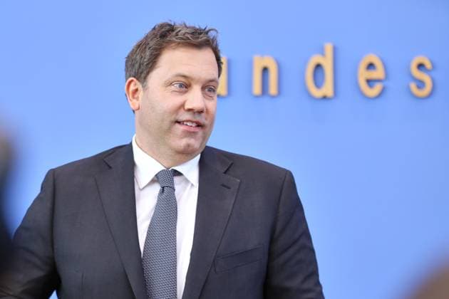 Berlin, Deutschland, 29.04.2026: Bundespressekonferenz: Vorstellung Haushaltseckwerte 2027 und Finanzplan 2028-2030: Bundesminister der Finanzen Lars Klingbeil (SPD) Copyright: xdtsxNachrichtenagenturx dts_117161