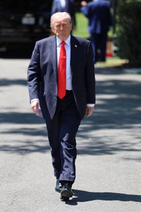 US President Donald Trump attends a press conference at the White House in Washington, D.C. USA 01 May 2026. Trump stated that he is not happy with Spain or Italy because, in his opinion, both countries would welcome Iran acquiring a nuclear weapon. Trump says he is not happy with Spain or Italy over their stance on Iran !ACHTUNG: NUR REDAKTIONELLE NUTZUNG!  Copyright: xOctavioxGuzmánx AME8416 20260501-55020156303_1