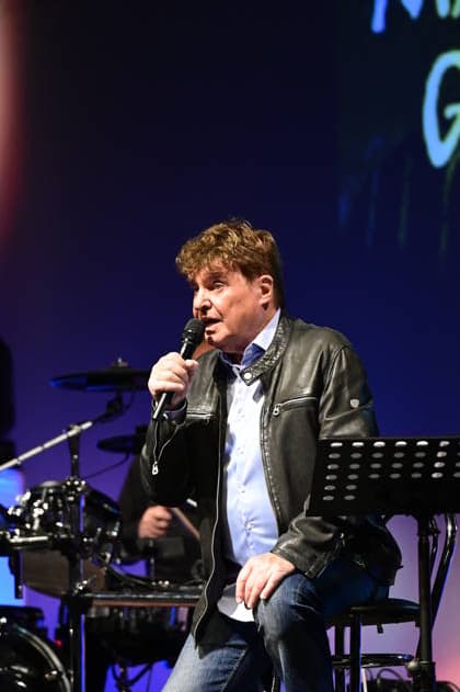 Frank Schöbel live bei einem Konzert seiner Der nächste Frühling Tour im Gerhart-Hauptmann-Theater. Görlitz, 03.05.2026 Copyright: xMatthiasxWehnertx