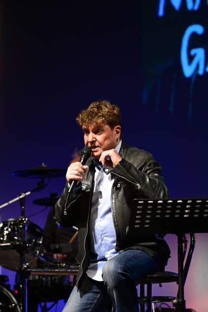 Frank Schöbel live bei einem Konzert seiner Der nächste Frühling Tour im Gerhart-Hauptmann-Theater. Görlitz, 03.05.2026 Copyright: xMatthiasxWehnertx