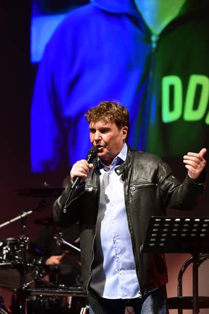 Frank Schöbel live bei einem Konzert seiner Der nächste Frühling Tour im Gerhart-Hauptmann-Theater. Görlitz, 03.05.2026 Copyright: xMatthiasxWehnertx