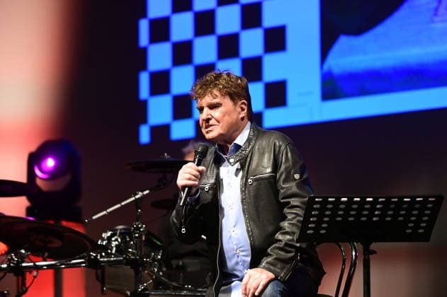 Frank Schöbel live bei einem Konzert seiner Der nächste Frühling Tour im Gerhart-Hauptmann-Theater. Görlitz, 03.05.2026 Copyright: xMatthiasxWehnertx