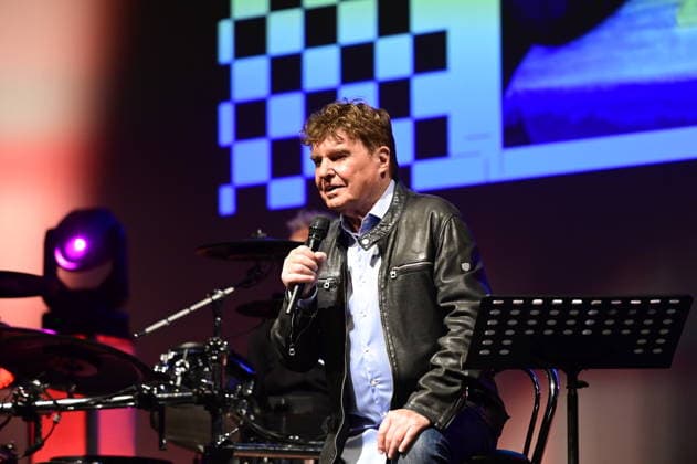 Frank Schöbel live bei einem Konzert seiner Der nächste Frühling Tour im Gerhart-Hauptmann-Theater. Görlitz, 03.05.2026 Copyright: xMatthiasxWehnertx