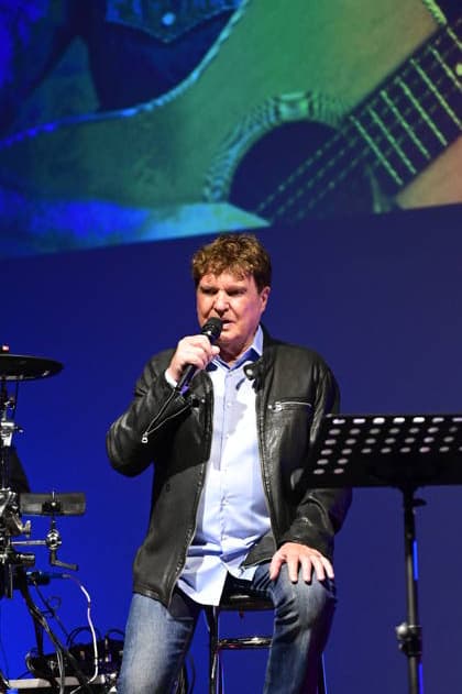 Frank Schöbel live bei einem Konzert seiner Der nächste Frühling Tour im Gerhart-Hauptmann-Theater. Görlitz, 03.05.2026 Copyright: xMatthiasxWehnertx