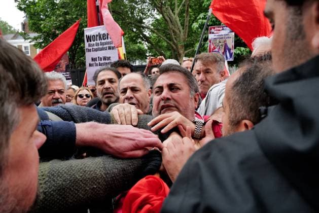 London Hosts Annual May Day March and Rally People gather in London for the annual May Day March and Rally on the Early May bank holiday, Monday, 4 May 2026. London England United Kingdom Copyright: xJoaoxDanielxPereirax