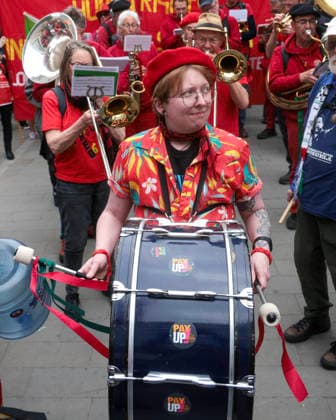 . 04 05 2026. London, United Kingdom. London May Day March. The annual London May Day March from Clerkenwell Green to Trafalgar Square.where a rally is held.  xMartynxWheatleyx xi-Imagesx IIM-26745-0036