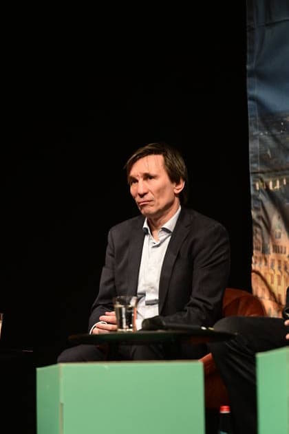 Hagen Jeschke, Sebastian Wippel, Octavian Ursu und Sabine Christian beim SZ-Wahlforum zur OB-Wahl in Görlitz - Die Oberbürgermeisterkandidaten in der großen Podiumsdiskussion der Sächsischen Zeitung im Theater. Görlitz, 04.05.2026 Copyright: xMatthiasxWehnertx