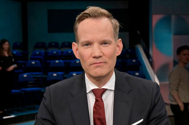 Hendrik Streeck in der ARD-Talkshow hart aber fair im Studio Adlershof. Berlin, 05.04.2026