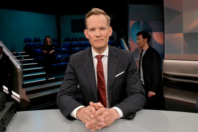Hendrik Streeck in der ARD-Talkshow hart aber fair im Studio Adlershof. Berlin, 05.04.2026