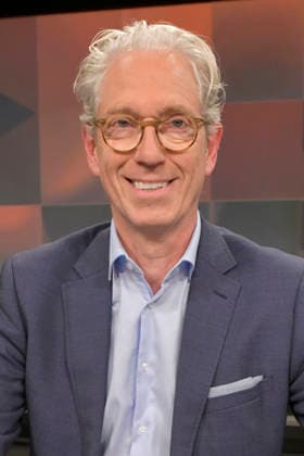 Andreas Gassen in der ARD-Talkshow hart aber fair im Studio Adlershof. Berlin, 05.04.2026