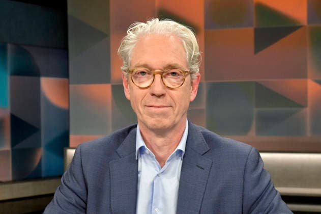 Andreas Gassen in der ARD-Talkshow hart aber fair im Studio Adlershof. Berlin, 05.04.2026