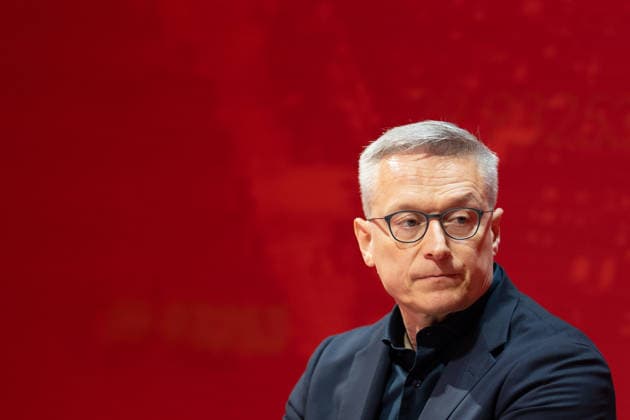 Karsten Wildberger, Bundesminister für Digitalisierung und Staatsmodernisierung, auf der BILD-Stage im Interview;OMR26 Festival in Hamburg, BILD-Stage vom Axel-Springer-Verlag, Hamburg Hamburg Deutschland Messe