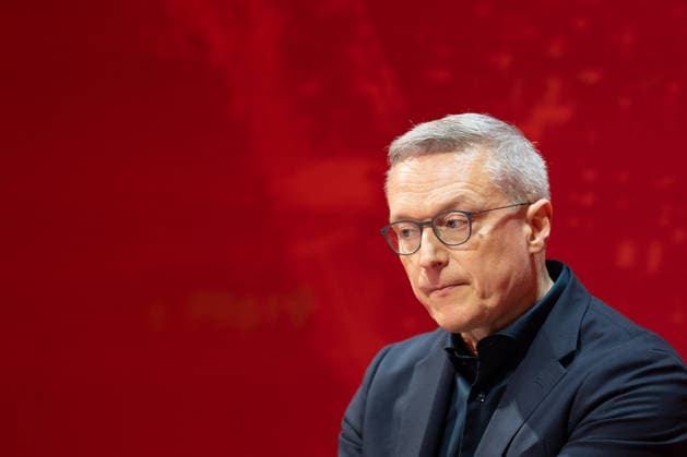 Karsten Wildberger, Bundesminister für Digitalisierung und Staatsmodernisierung, auf der BILD-Stage im Interview;OMR26 Festival in Hamburg, BILD-Stage vom Axel-Springer-Verlag, Hamburg Hamburg Deutschland Messe