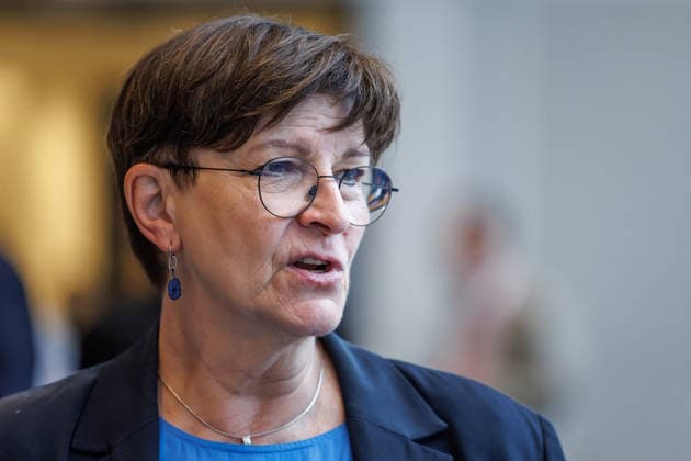 Statement SPD Saskia Esken (SPD) bei im Bundestag am 05.05.26 in Berlin. Berlin Berlin Deutschland Reichstag