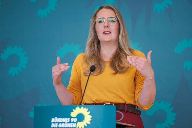 Bündnis 90 Die Grünen im Bundestag Statement mit Katharina Dröge von Bündnis 90 Die Grünen im Bundestag am 5.05.26 in Berlin. Berlin Berlin Deutschland Reichstag