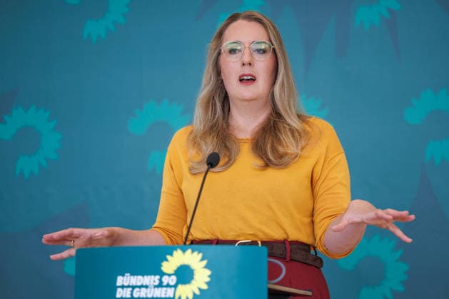 Bündnis 90 Die Grünen im Bundestag Statement mit Katharina Dröge von Bündnis 90 Die Grünen im Bundestag am 5.05.26 in Berlin. Berlin Berlin Deutschland Reichstag