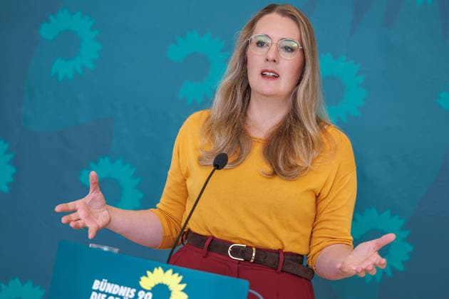Bündnis 90 Die Grünen im Bundestag Statement mit Katharina Dröge von Bündnis 90 Die Grünen im Bundestag am 5.05.26 in Berlin. Berlin Berlin Deutschland Reichstag