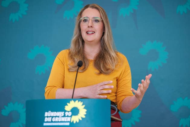 Bündnis 90 Die Grünen im Bundestag Statement mit Katharina Dröge von Bündnis 90 Die Grünen im Bundestag am 5.05.26 in Berlin. Berlin Berlin Deutschland Reichstag