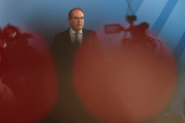Bundesminister Alexander Dobrindt hat vor einem Jahr das Amt des Bundesinnenministers übernommen. Im Rahmen einer Pressekonferenz bilanziert er seine Amtszeit und gibt einen Ausblick auf anstehende Vorhaben. Bundesministerium des Innern in Berlin am 05.05.2026 in Berlin¨ Alexander Dobrindt zieht auf einer PK Bilanz seiner einjährigen Amtszeit