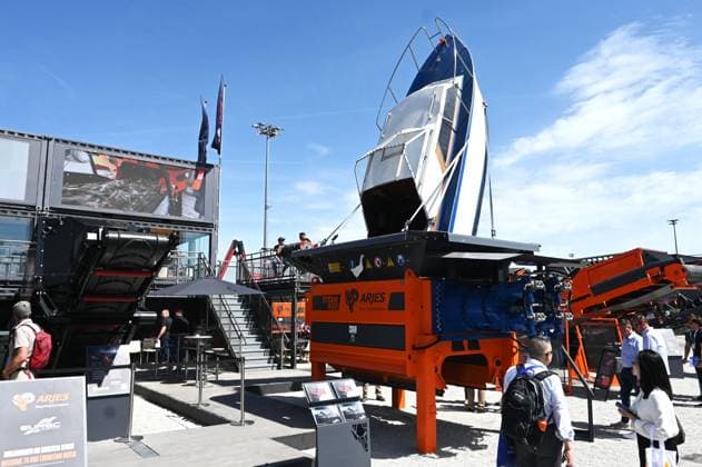 Die IFAT Munich 2026 ist die weltweit führende Fachmesse für Wasser-, Abwasser-, Abfall- und Rohstoffwirtschaft. Die Messe findet alle zwei Jahre auf dem Messegelände in München - Riem statt. Foto: Messestand der Arjes GmbH